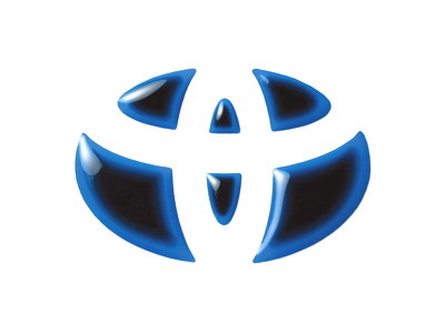 プリウス ステアリング エンブレムシート ブルー 商品イメージ