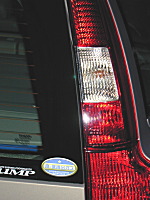VOLVO XC70 リヤ・シルバーヴィジョン装着イメージ