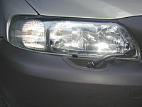 VOLVO XC70 フロント・シルバーヴィジョン装着イメージ