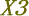 X3